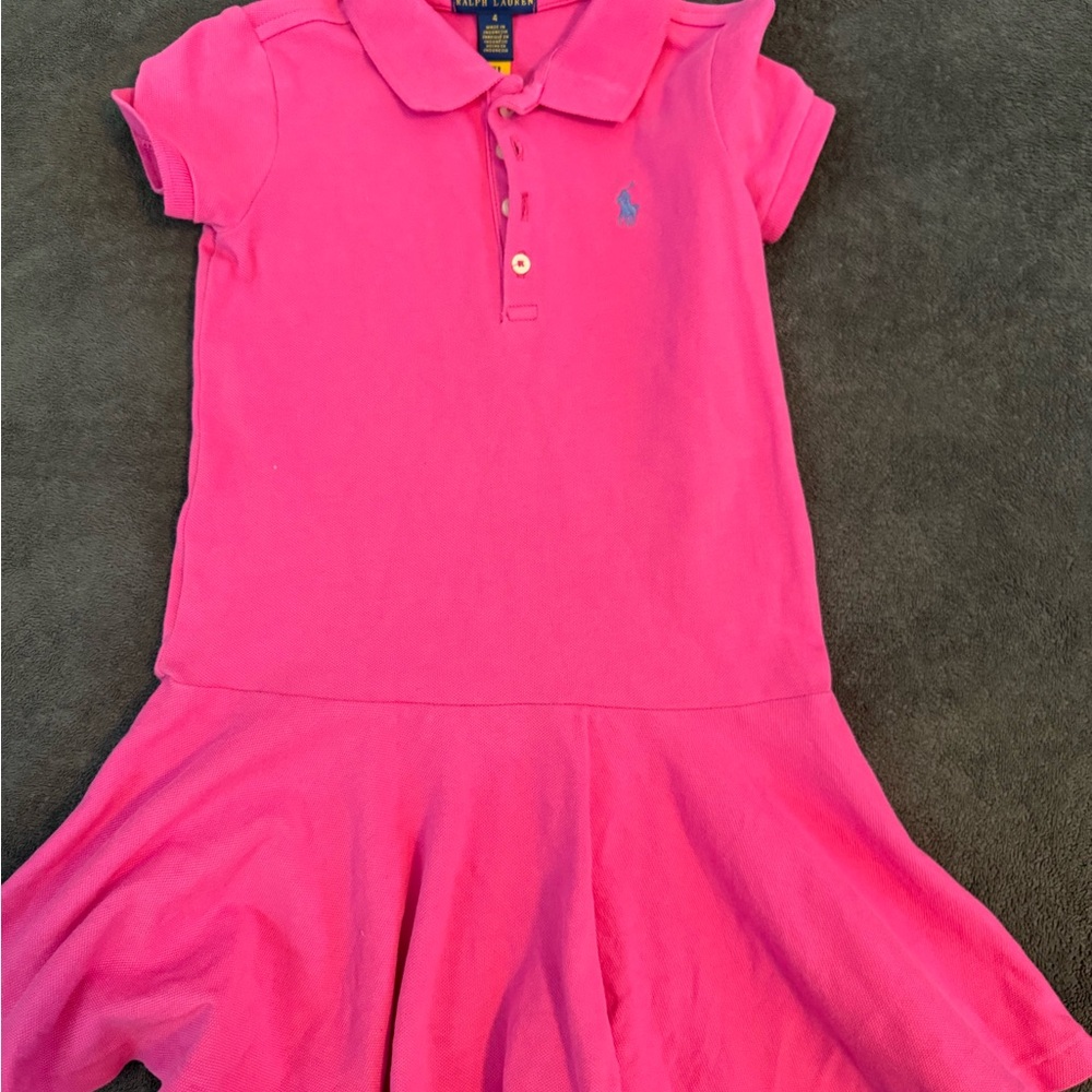 Polo by Ralph Lauren Bright Pink Dress